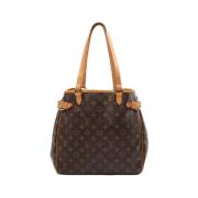 Louis Vuitton Vintage Pre-owned Canvas louis-vuitton-vskor Brown, Dam