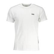 Vans Klassisk Vit Bomullst-shirt White, Herr