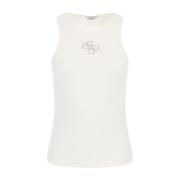 Guess Tank Top White, Dam