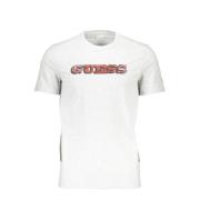 Guess Grå Bomull Slim Fit Tee Gray, Herr