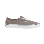 Vans Färgteori Autentiska Låga Topp Canvas Sneakers Gray, Herr