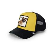 Goorin Bros Cool Cat Trucker Cap Animal Farm Yellow, Herr