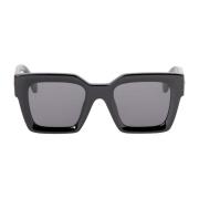 Off White Acetat solglasögon Black, Unisex