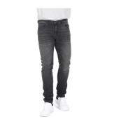 Hugo Boss Kol SlimFit Herr Jeans Black, Dam