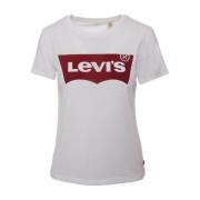 Levi's Klassisk T-shirt Kortärmad Crew Neck White, Dam