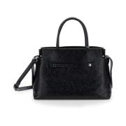 Tory Burch Svart handväska med nitar Black, Dam