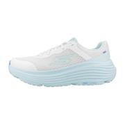 Skechers Max Dämpning Sneakers för Ultimat Komfort White, Dam