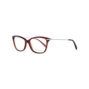 Emilio Pucci Röda Cat Eye Optiska Ramar Red, Dam