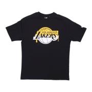 New Era NBA Drip Logo Tee - Svart/Guld Black, Herr