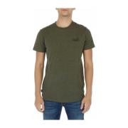 Superdry T-Shirts Green, Herr