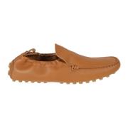 Tod's Platta skor med Gommino-stil Brown, Dam