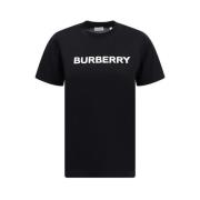 Burberry Monogram Bomull T-shirt Black, Dam