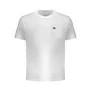 Lee Bomull T-shirt med rund hals White, Herr