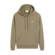 Ami Paris Heart Hoodie Beige, Herr