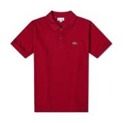 Lacoste Klassisk Polo Bordeaux Red, Herr