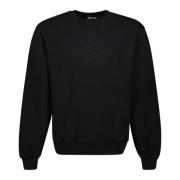 Burberry Svart Sweatshirt Höst-Vinter Kollektion 2024 Black, Herr