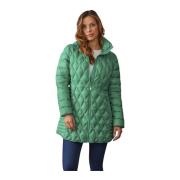 Junge Modern passform quiltad jacka Mermaid Green, Dam