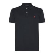 Peuterey Blå Polo Plantago 02 T-shirt Blue, Herr