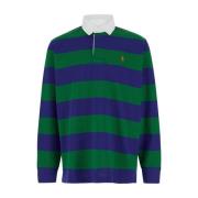 Polo Ralph Lauren Multifärgad Rugby Polo Skjorta med Ränder Multicolor...