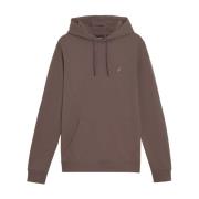 Lyle & Scott Mellanlager Superfin Pullover Hoodie Brown, Herr