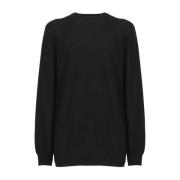 Rick Owens Oversized Tröja Black, Herr