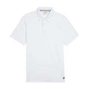 Lyle & Scott SS Polo Shirts Twill Texture Polo Shirt White, Herr