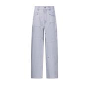 Isabel Marant Étoile Ljusblå Ophra Jeans Blue, Dam