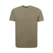 Zanone Grön Slim Fit Bomull T-shirt Green, Herr