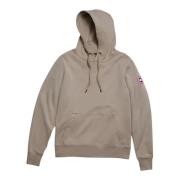 Canada Goose Beige Hoody Tröjor för Män Beige, Herr