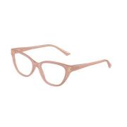 Jimmy Choo Rosa Stilfull Modell Solglasögon Pink, Unisex