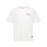 Evisu Beige T-shirt med korta ärmar Beige, Herr