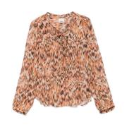 Isabel Marant Orange Top Ametissa Orange, Dam