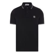 Stone Island Svart Polo T-shirts och Polos Black, Herr