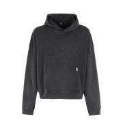 REPRESENT Broderad Hoodie Black, Herr