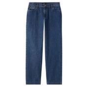 A.P.C. Hög Midja Sailor Jeans Indigo Tvättad Blue, Dam