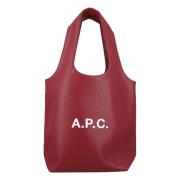 A.P.C. Elegant Ninon Small Tote Väska Brown, Dam