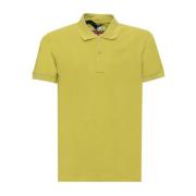 HUSKY ORIGINAL Polo Shirts Green, Herr