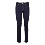 Love Moschino Stiliga Jeans med Bomull och Elastan Blue, Dam