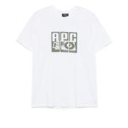 A.P.C. Vita T-shirts och Polos White, Herr