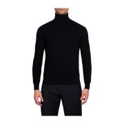 CORSINELABEDOLI Turtleneck Jumpers Stilfullt Essentiellt Komfort Black...