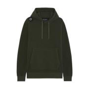 MA.STRUM Core Overhead Hoody i Oil Slick Green, Herr