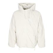 ACUPUNCTURE Vit Puffer Hög Krage Dunjacka White, Herr