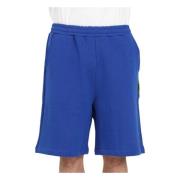 BARROW Bomull Bermuda Shorts Blue, Herr