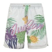 JUST DON Korta shorts White, Herr