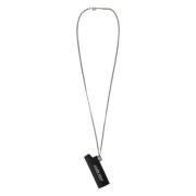 AMBUSH Mässing Lighter Case Halsband Black, Herr