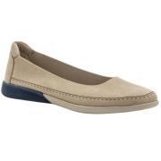 GRUNBERG Beige Casual Flats Kvinnor Snörskor Beige, Dam