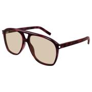 Saint Laurent SL 596 Solglasögon Brown, Dam