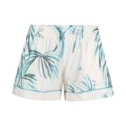 F.R.S For Restless Sleepers Vita Palazzo Shorts White, Dam