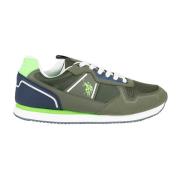 U.S. Polo Assn. Casual Sneakers Rund Tå Logo Print Multicolor, Herr