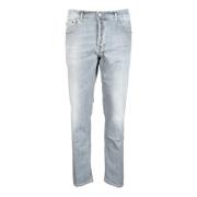 Dondup Ikon Knappstängning Jeans Gray, Herr